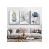 Quadros decorativos 180x70cm Abstrato Geometrico Sala Quarto