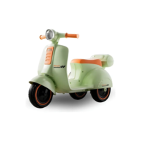 Mini Scooter Moto Elétrica Frente E Ré Bateria 6v Som E Luz