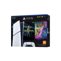 Console Sony PlayStation 5 Digital Slim 1TB – Branco + Jogos Returnal e Ratchet & Clank + Controle Sem Fio DualSense Branco