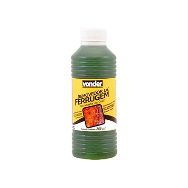 Removedor De Ferrugem 250 Ml Vonder.