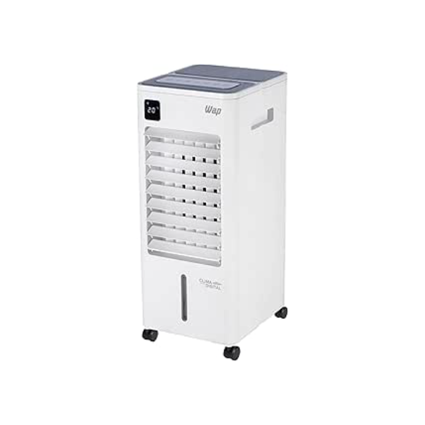 WAP Climatizador de Ar Torre CONTROL DIGITAL 3 em 1 - Climatiza, Umidifica e Ventila, Painel Touch, Controle Remoto e Blocos para Congelamento 127V