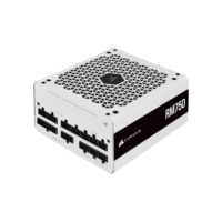 Fonte Corsair RM Series (2021) RM750, 750W, 80 Plus Gold, Modular, Sem Cabo, Branco - CP-9020231-WW