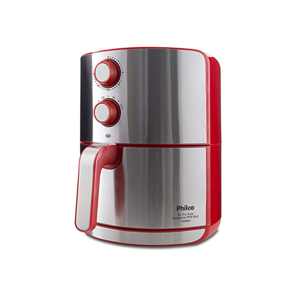 Fritadeira Air Fry Philco Inox Redstone PFR18VI 1500W 4,6L 127V