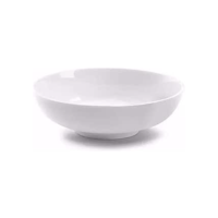 Yangzi MB7T - Tigela Bowl Melamine, Branca, 18Cm