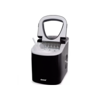 Máquina De Gelo Amvox Portátil 13kg/dia 1400W 110V Preto