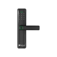 Fechadura Eletronica Digital Com Biometria Senha Kuantttum
