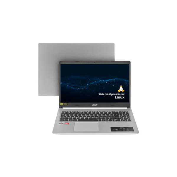 Notebook Acer Aspire 5 A515-45-R36L AMD Ryzen R7 12GB RAM SSD 512 GB 15,6" Full HD Linux NX.AYDAL.00N