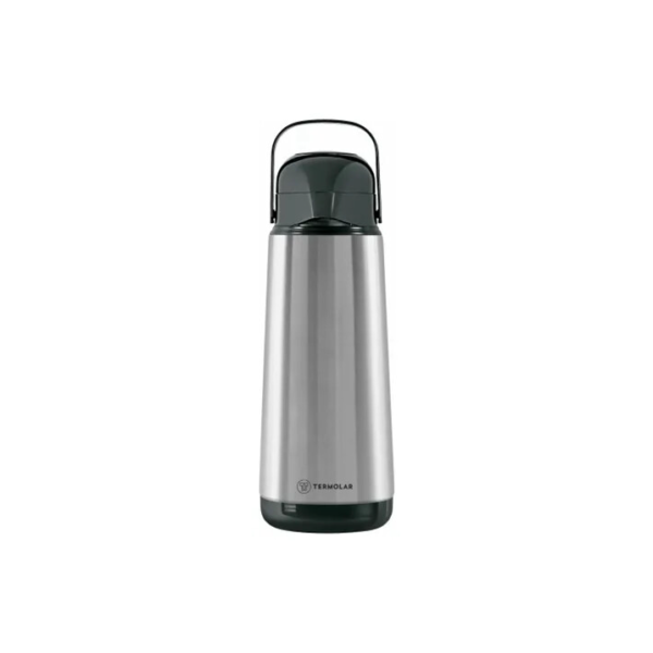 Garrafa térmica de pressão 1,8 litro Inox Lúmina Termolar