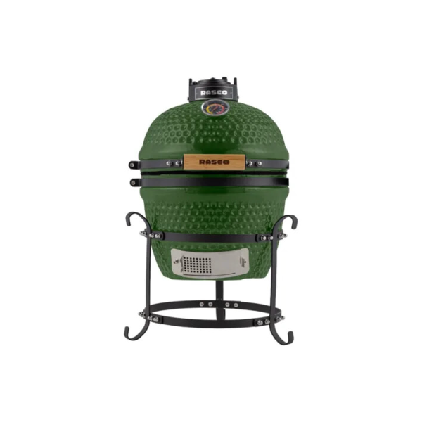 Churrasqueira Kamado Portátil Mini De Bancada Verde Rasco