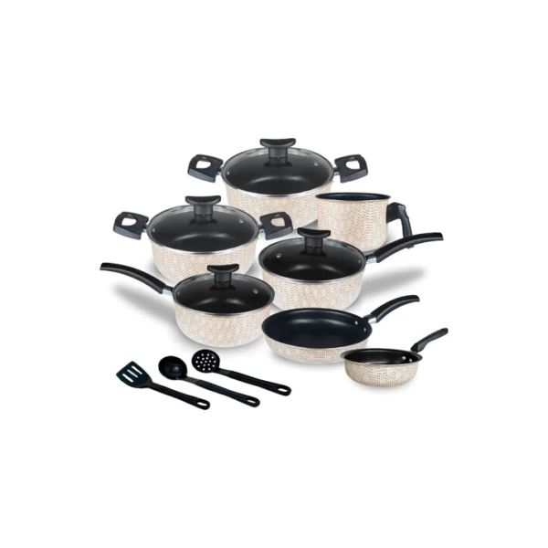 Conjunto De Panelas Antiaderente 10 Peças Linha Premium