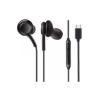 Fone de Ouvido com Fio Entrada Tipo C Som Balanceado USB-C Cabo de Tecido Antitramado,Qualidade Premium