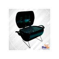 Churrasqueira a bafo mini - Portátil - Casa- Camping - Pesca - Econômica - Envio Imediato
