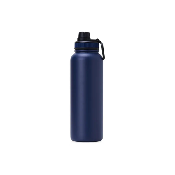 Garrafa Térmica 1,2 Litros Squeeze De Água Fitness Treino Cor Azul