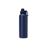 Garrafa Térmica 1,2 Litros Squeeze De Água Fitness Treino Cor Azul