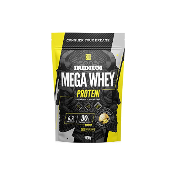 Mega Whey Protein 900g - Iridium Labs Sabor:Baunilha