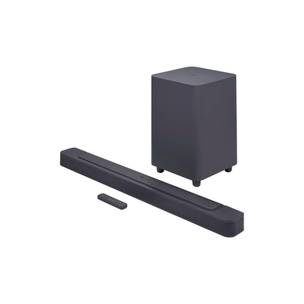 Soundbar JBL Bar 500, Bluetooth, 295W RMS, Subwoofer Sem Fio, 5.1 Canais - JBLBAR500PROBLKBR