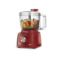 Mini Processador Turbo Pratic, Mondial, Vermelho, 300W, 110V - MP-16-R
