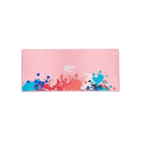 Mouse Pad Gamer Grande Havit MP847 Dimensões 700 x 300 x 3 mm Base de Borracha Antiderrapante, Lona Mercerizada, Borda Costurada