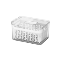 Organizador Cesto Geladeira C/ Tampa Cesto 3,2 Litros Brinox