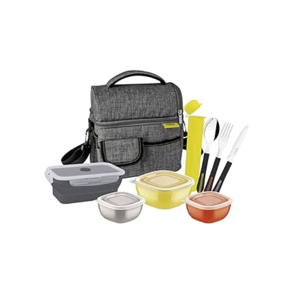 Kit Marmita com Bolsa Térmica Tramontina Power Up 09 Peças