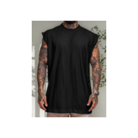 Regata Oversized Masculino Tamanho Grande Básica Lisa