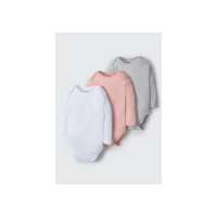 Kit Com 3 Bodies Bebê Unissex Em Ribana Hering Kids