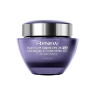 Creme Facial Renew Platinum Dia Protinol 50g FPS25  - Avon