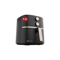 WAP Fritadeira Elétrica Air Fryer GRAND FAMILY 5,2 Litros, Temperatura Ajustável, Revestimento Antiaderente, 1500W 220V