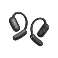 Soundcore AeroFit 2 da Anker Fone De Ouvido Bluetooth 5.4, Open-Ear, Ajustáveis e Confortáveis, Graves Intensos, Áudio Sem Fio Hi-Res, 42H de Reprodução, Carregamento Sem Fio, IP55, Preto
