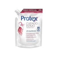 Sabonete Íntimo Líquido Protex Cuidado Íntimo Delicate Care 140ml Refil
