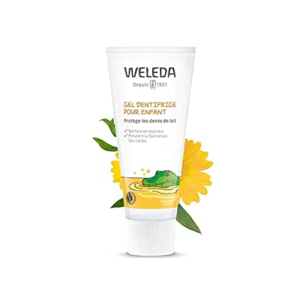 WELEDA Gel Dental Infantil Weleda Amarelo 50 Ml