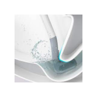 1 Escova Limpa Privada Sanitária Vaso Sanitário de silicone durável escova
