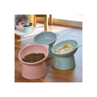 Comedouro Bebedouro Elevado Anti Engasgo Pet Gato Cachorro Kit e Unidade
