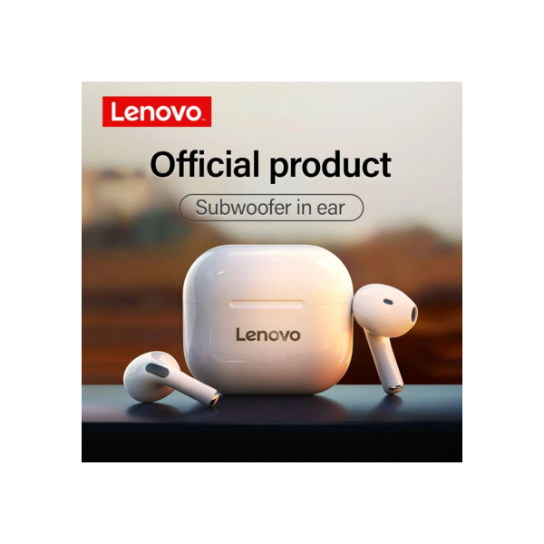 Lenovo-lp40 fone de ouvido com bluetooth 5.0, fone de ouvido original, hi-fi, tss, com microfone, controle por toque