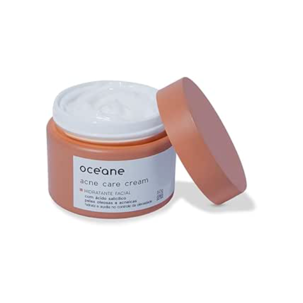 Océane Hidratante Facial com Ácido Salicílico - Acne Care Cream 50g