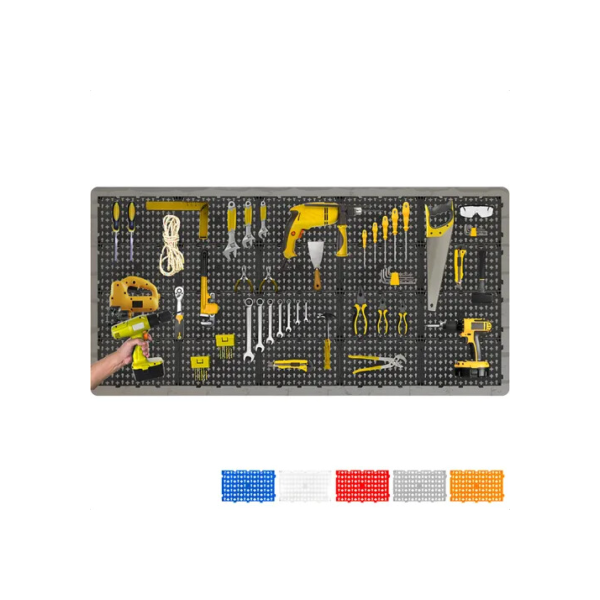 Painel Ferramentas Organizador Parede Perfurado Nerf 148x68