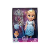 Boneca Princesas Disney Cinderela Com Varinha e Tiara Multikids - BR1926