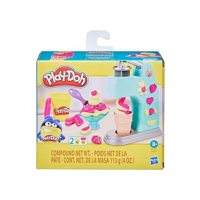 Play-Doh, Massinha de Modelar Infantil, Mini Sorveteria Divertida - Conjunto de Brinquedo com Acessórios e 2 Potes - A partir de 3 Anos