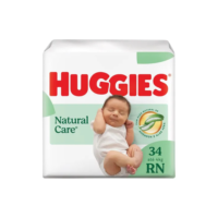 Huggies Fralda Descartável Premium Natural Care RN 34 Unidades