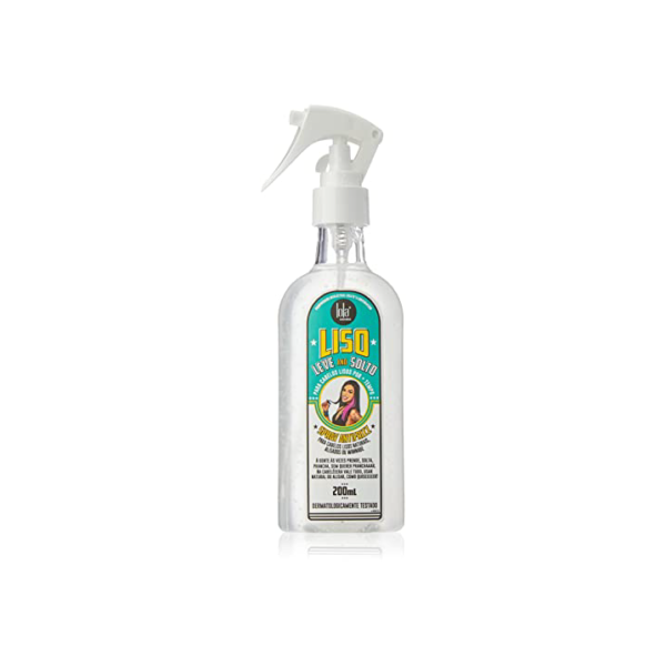 Liso Leve e Solto Spray Antifrizz 200ml , Lola Cosmetics
