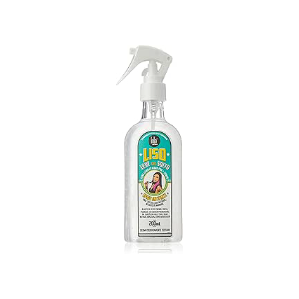 Liso Leve e Solto Spray Antifrizz 200ml , Lola Cosmetics