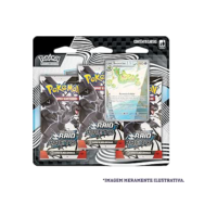 Pokémon TCG, Blister Triplo Pokémon EV10.5 Raio Negro Reuniclus