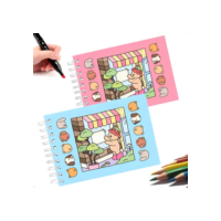 Kit 2 Bobbie Goods Livros De Colorir Capa Dura 48 Folhas