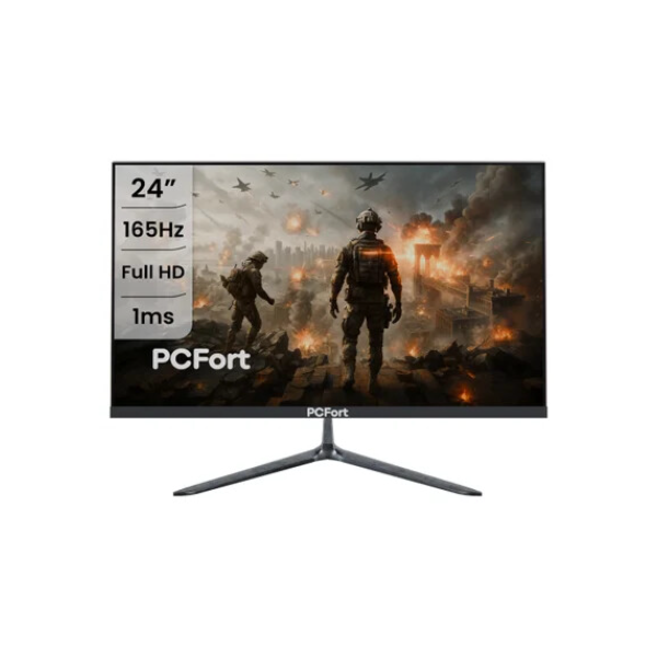 Monitor Concórdia PCFort Gamer 24'' Led Full Hd 165hz Freesync H238F165