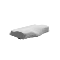 Travesseiro Cervical NASA - Coluna Relax - Suporte Ergonômico com Carvão Ativado e Elevação Lateral para Suporte Adicional