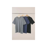 Kit 3 Camisetas Básicas Masculinas Com Bordado Hering