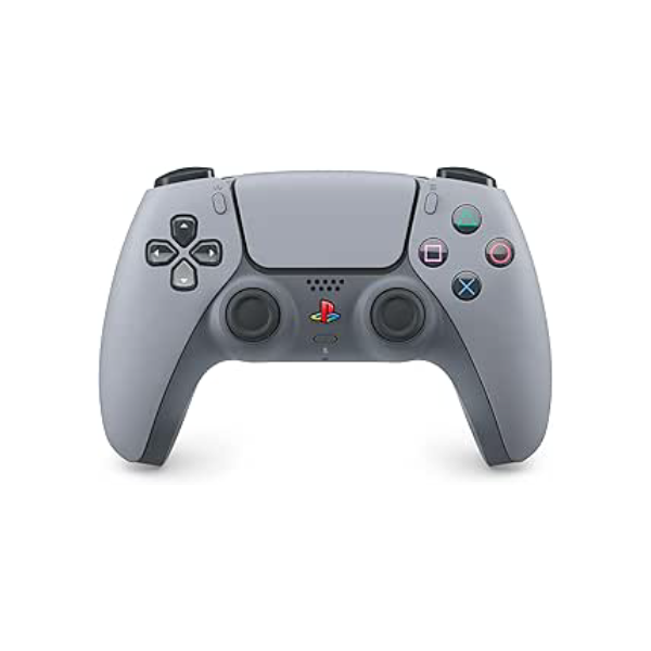 PlayStation - Controle sem fio DualSense - Edição limitada do 30º aniversário - Resposta tátil, Gatilhos adaptáveis, Sem fio - USB C - Compatível com PS5, PS4, PC, Mac, Android, iOS