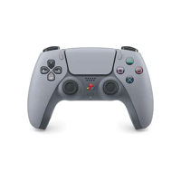 PlayStation - Controle sem fio DualSense - Edição limitada do 30º aniversário - Resposta tátil, Gatilhos adaptáveis, Sem fio - USB C - Compatível com PS5, PS4, PC, Mac, Android, iOS