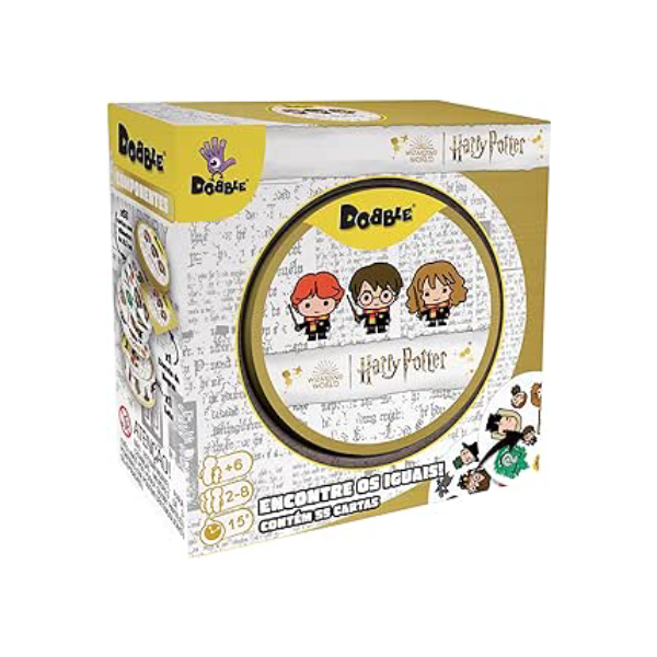 Galápagos,Dobble: Harry Potter, Jogo de Cartas para Amigos, 2 a 8 jogadores, 15 minutos por partida