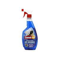 Eliminador de Odores Para Cães e Gatos, Tradicional - Gatilho, Sanol Dog, 500ml, Azul